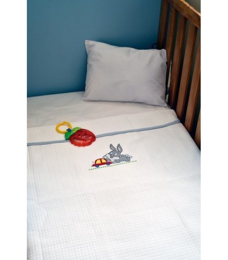 BABY LOONEY TUNES DES.31 ΚΟΥΒΕΡΤΑ ΠΙΚΕ ΑΓΚΑΛΙΑΣ 80X100 "OMEGA HOME"