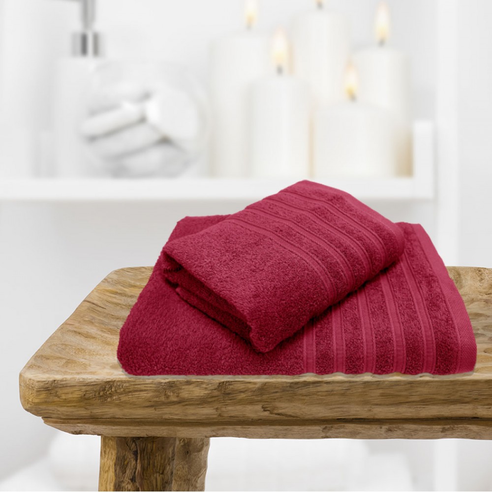 Πετσέτα Χεριών 30x50 Melanie Red "San Lorentzo"