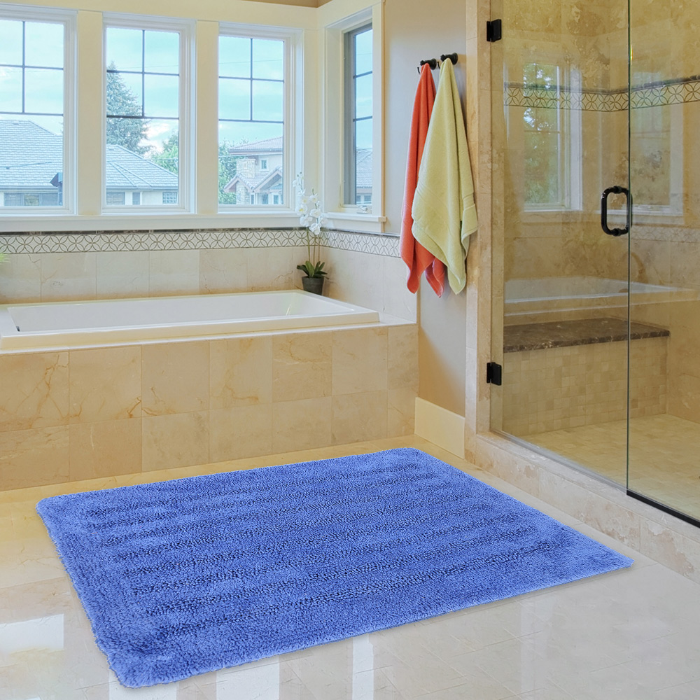 Πατάκι Μπάνιου 50x80 SL3000 ΜΠΛΕ "San Lorentzo"