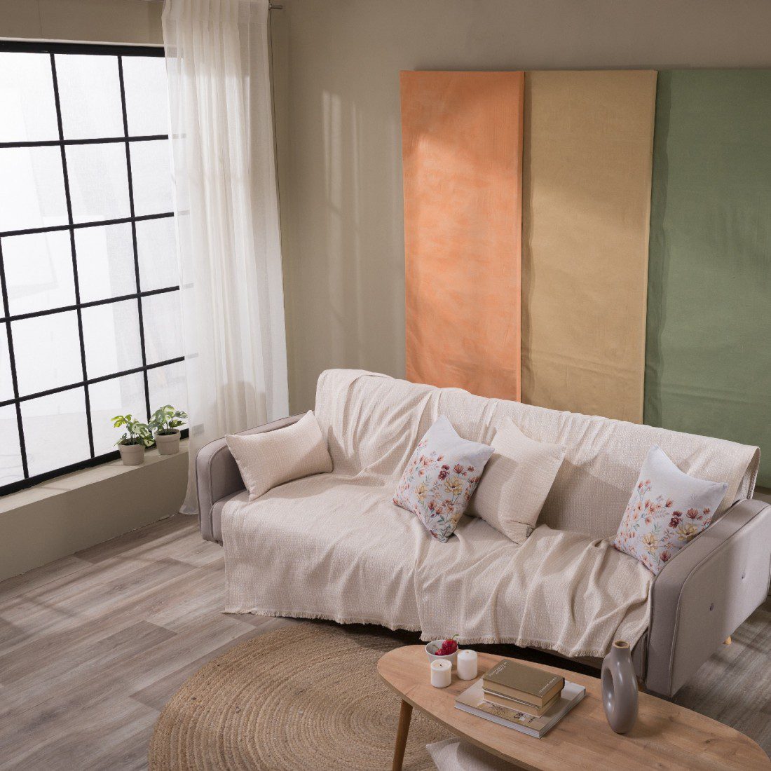 Ριχτάρι Διθέσιου Καναπέ 180x250 Belluno 01 "Teoran" - Image 3