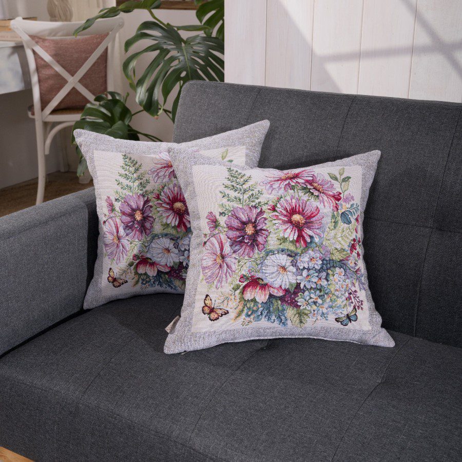 Διακοσμητική Μαξιλαροθήκη 45x45 Boltana "Teoran"