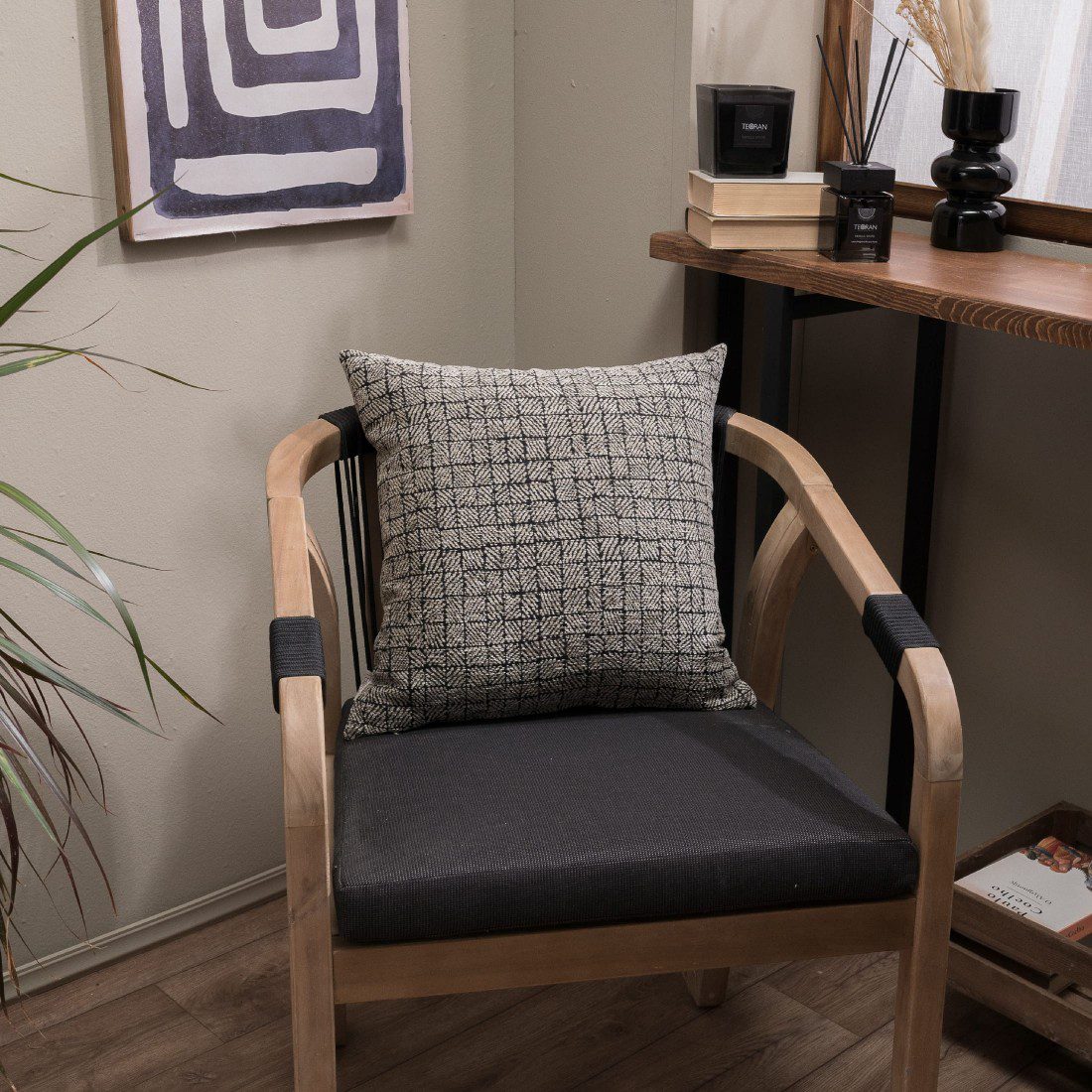 Διακοσμητική Μαξιλαροθήκη 43×43 Lancaster 03 “Teoran”