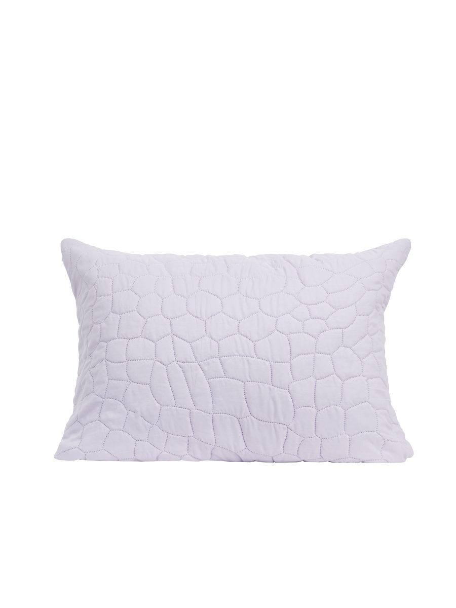 Σετ Διακοσμητικές Μαξιλαροθήκες Καπιτονέ 52x72 Nala-Wild Lilac/Gray "Nima Home"