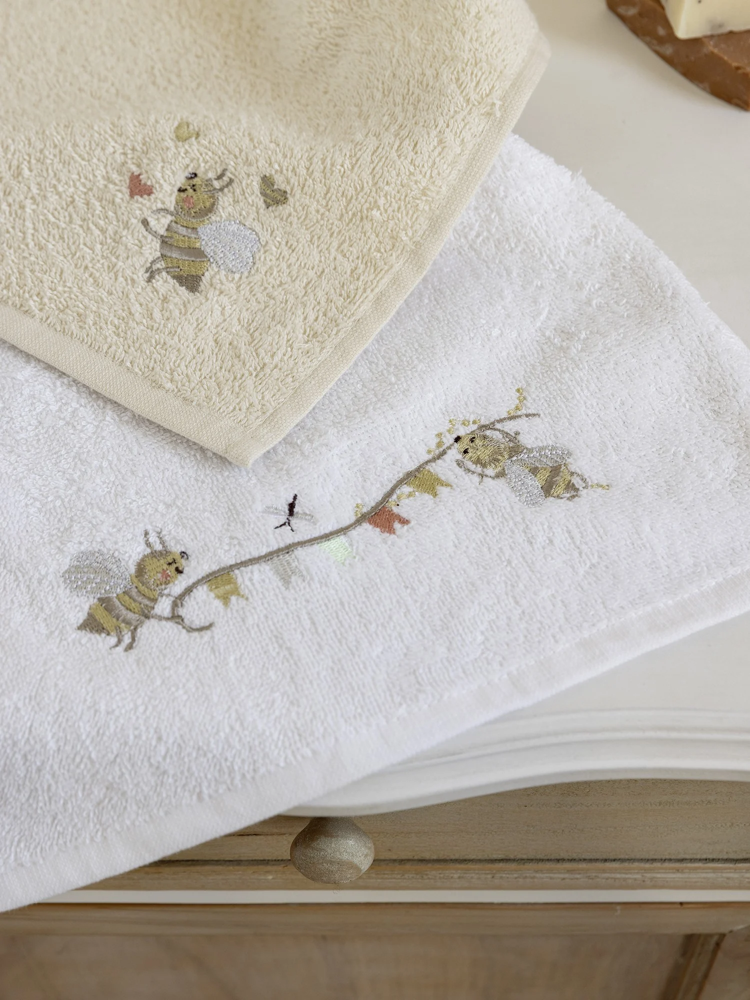 Σετ βρεφικές πετσέτες 2*30×30 Honey “Nima Home” - Image 2