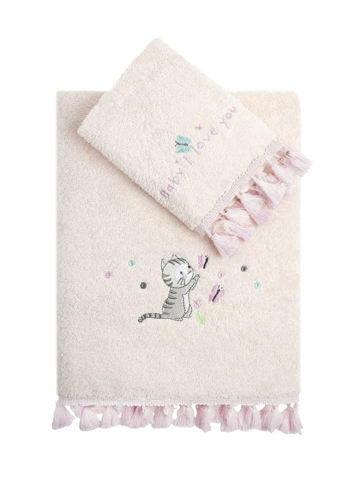 Σετ Παιδικές/Βρεφικές (30×50&70×140) Baby Love “Nima Home”