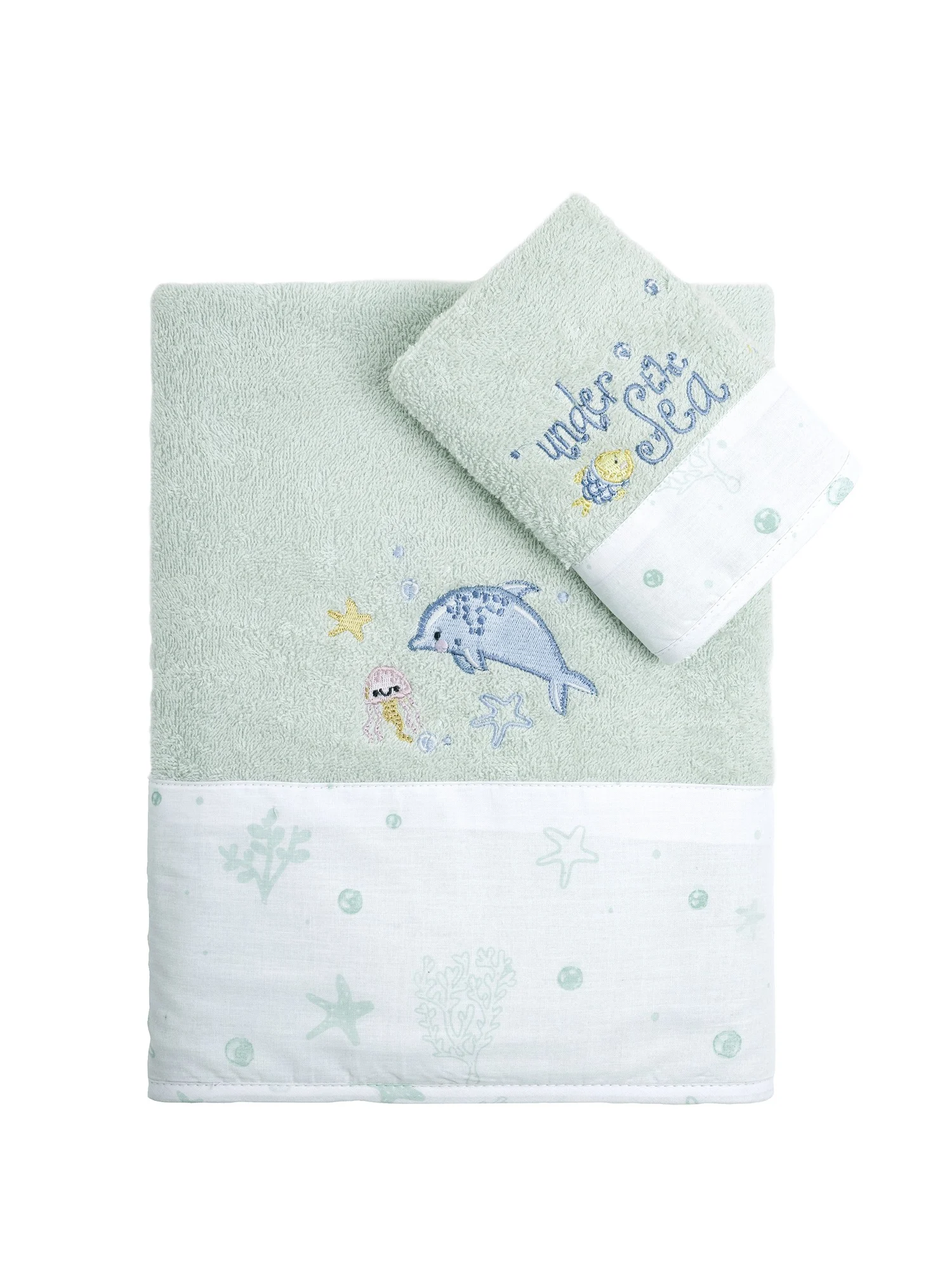 Σετ Παιδικές/Βρεφικές (30×50&70×140) Sea Love “Nima Home”