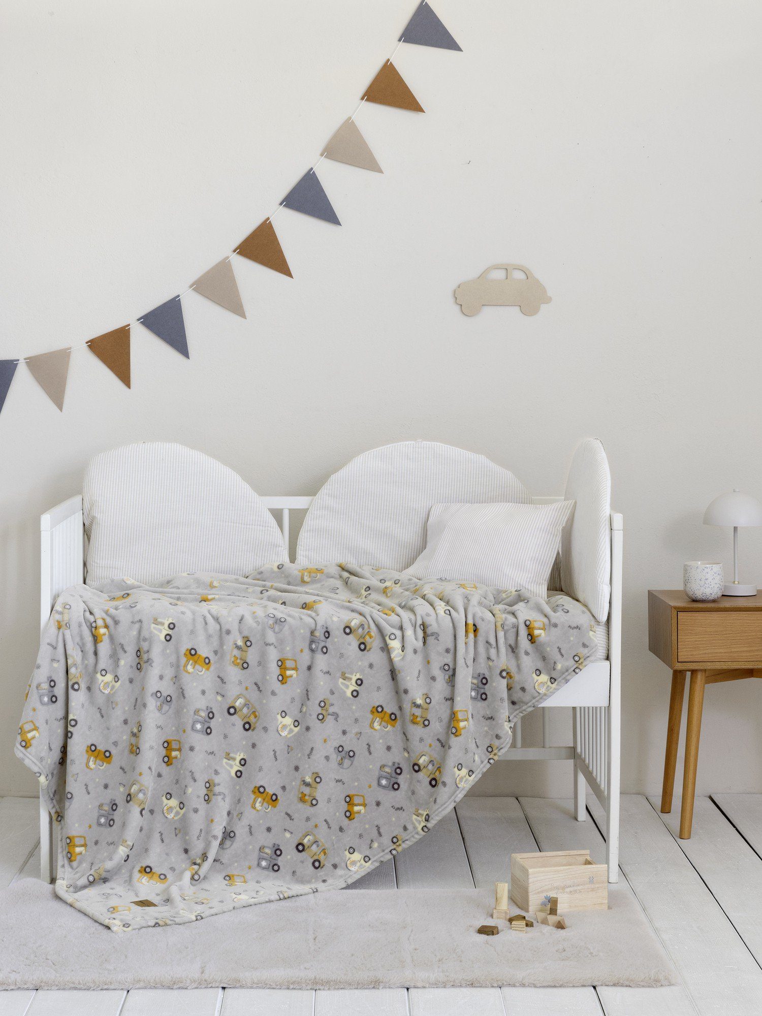 Βρεφική Κουβέρτα Κούνιας 110×150 Dino Town “Nima Home”