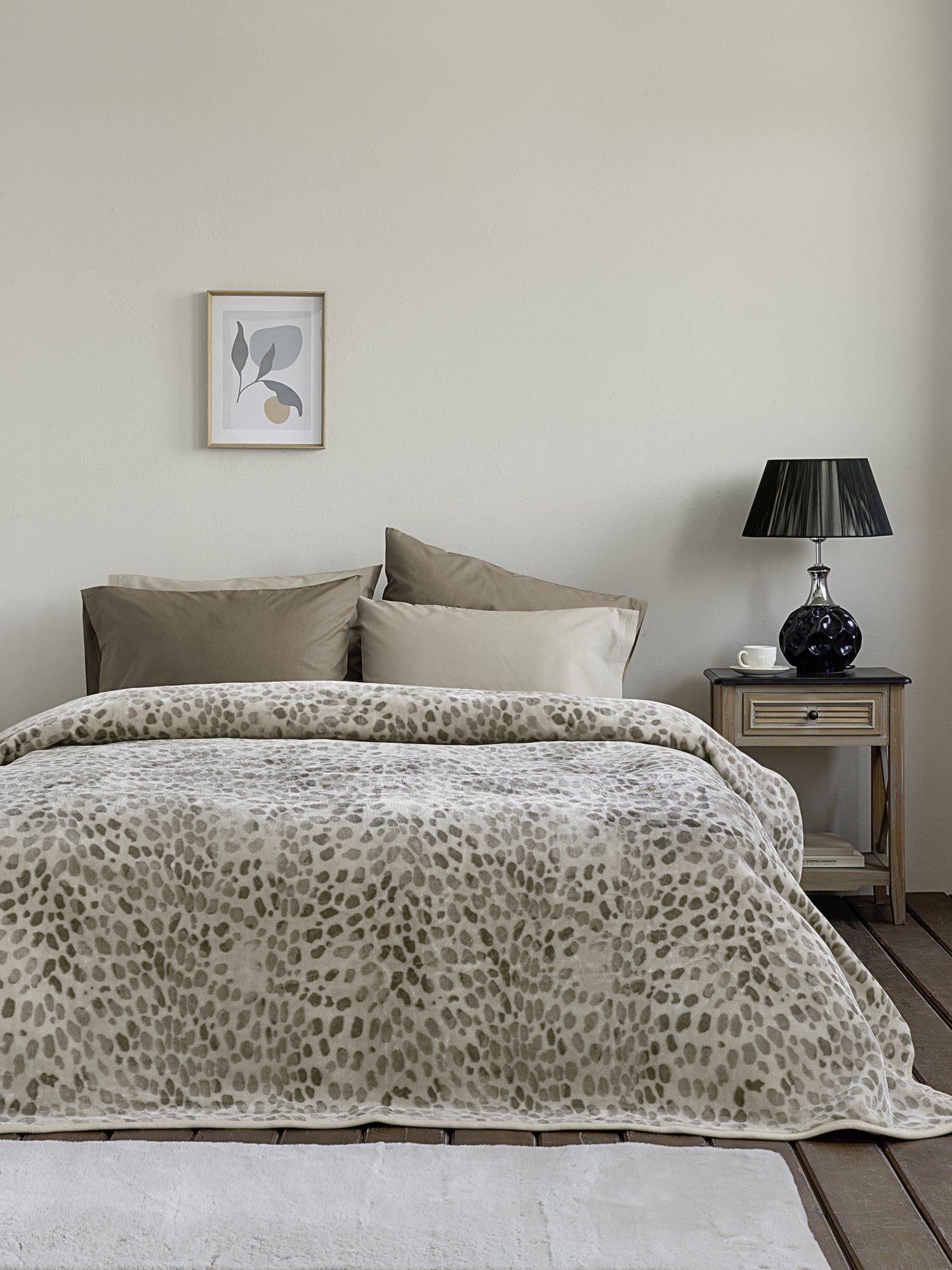 Βελούδινη Υπέρδιπλη Κουβέρτα 220x240 Sylvan "Nima Home"