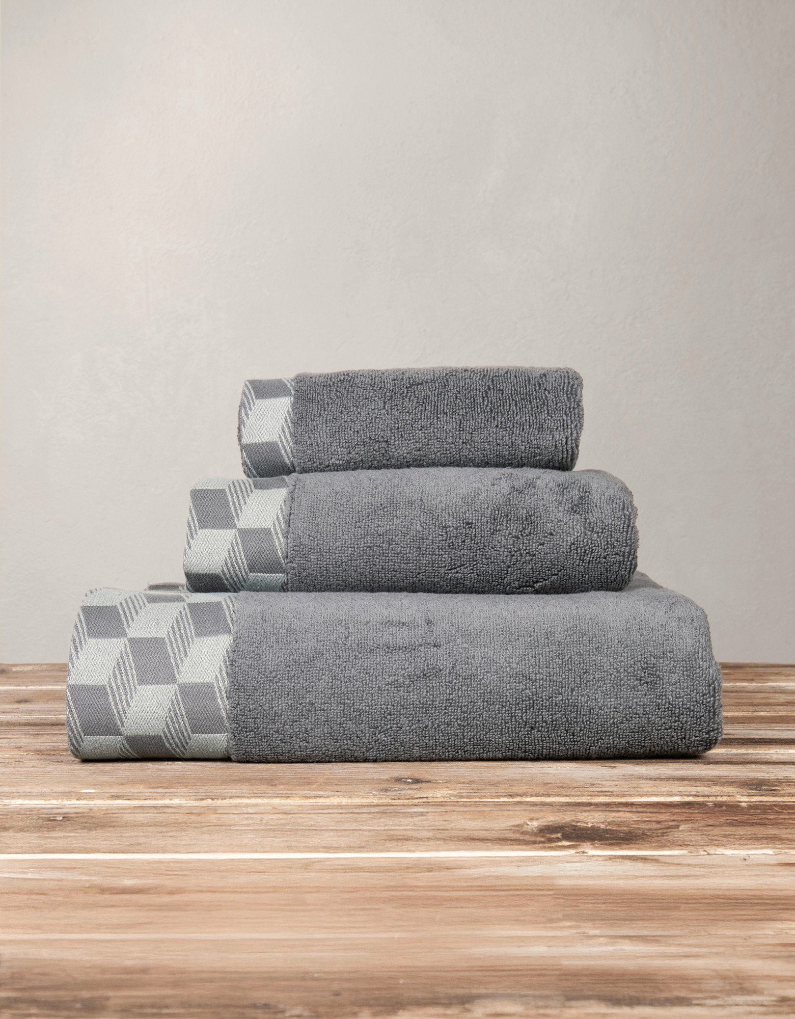 Πετσέτα Σώματος 90×145 Luxe Dark Gray “Nima Home"