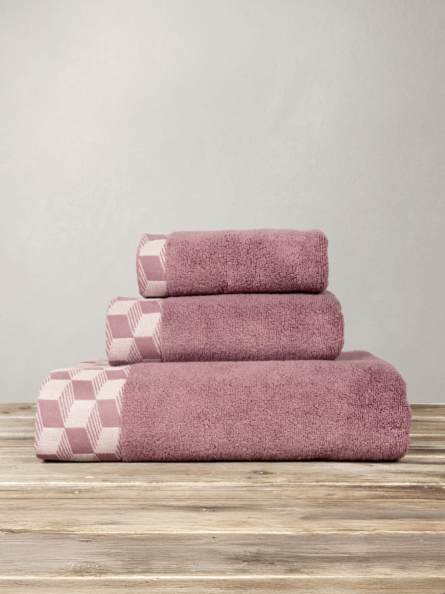 Πετσέτα Σώματος 90×145 Luxe Apple Pink “Nima Home”