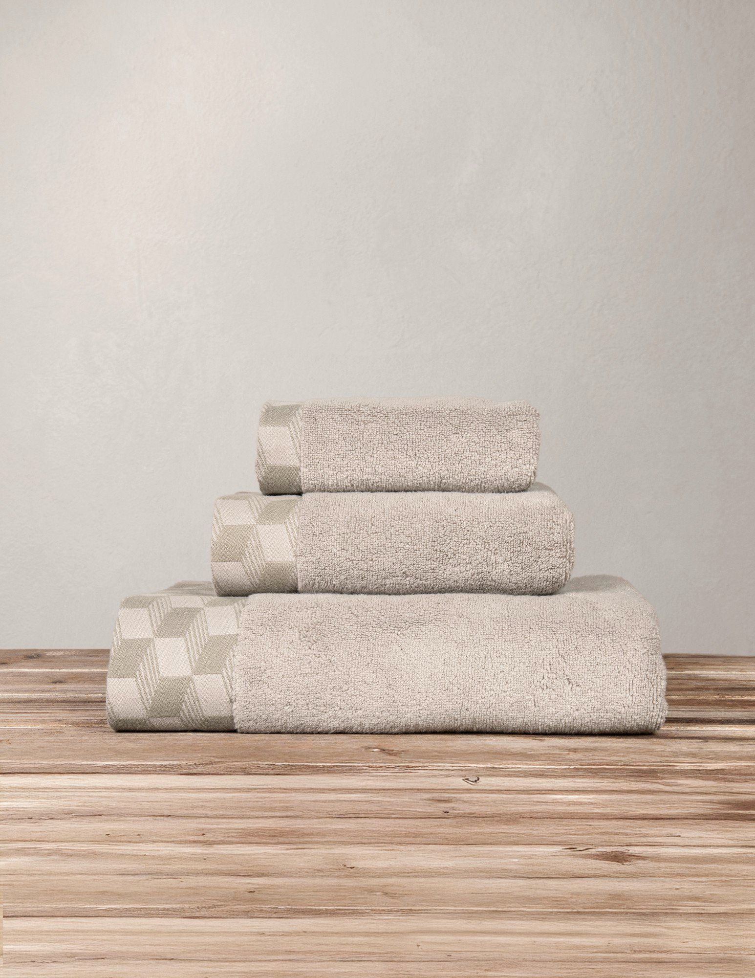 Πετσέτα Σώματος 90×145 Luxe Light Taupe “Nima Home”