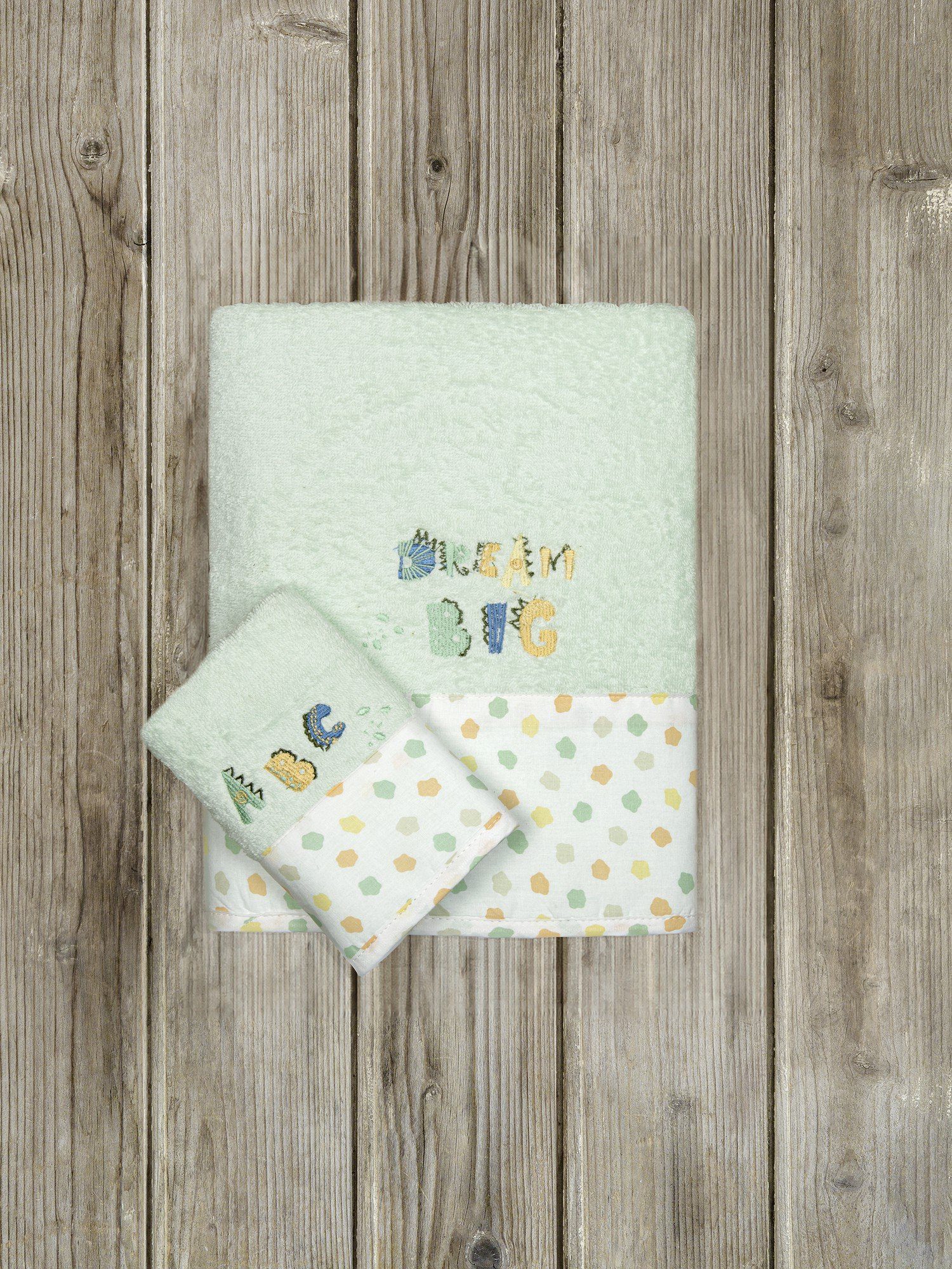 Σετ Πετσέτες 2τμχ (1*30×50 & 1*70×140) Dream Big “Nima Home