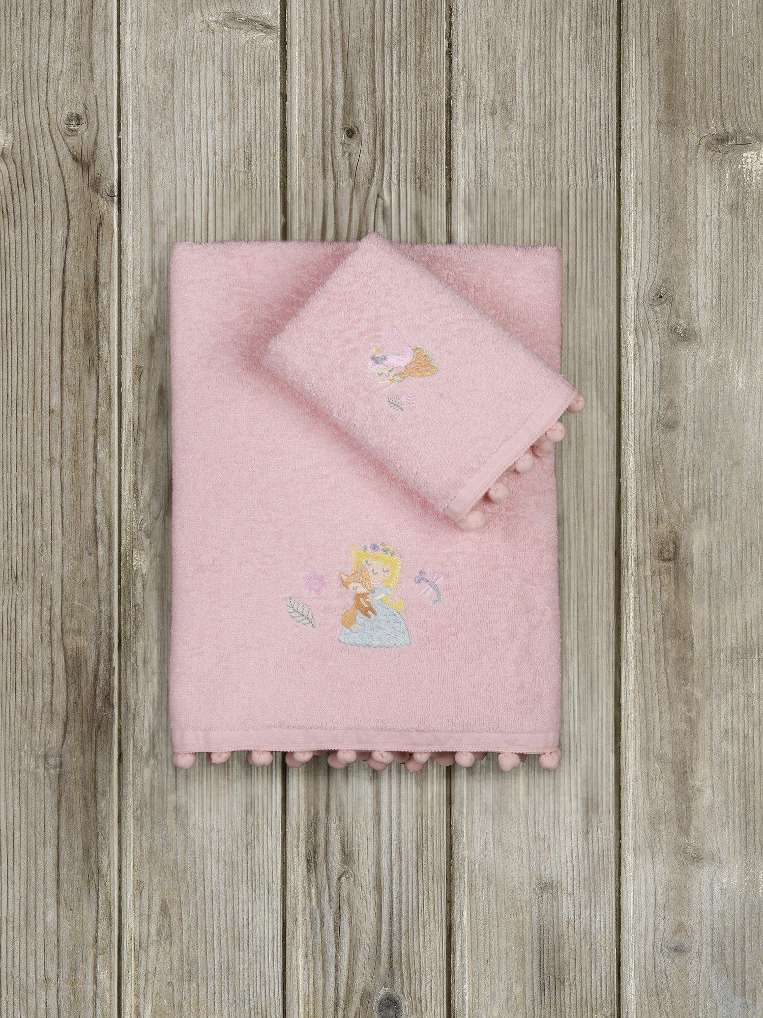 Σετ Πετσέτες 2τμχ (1*30×50 & 1*70×140) Forest Fairy “Nima Home