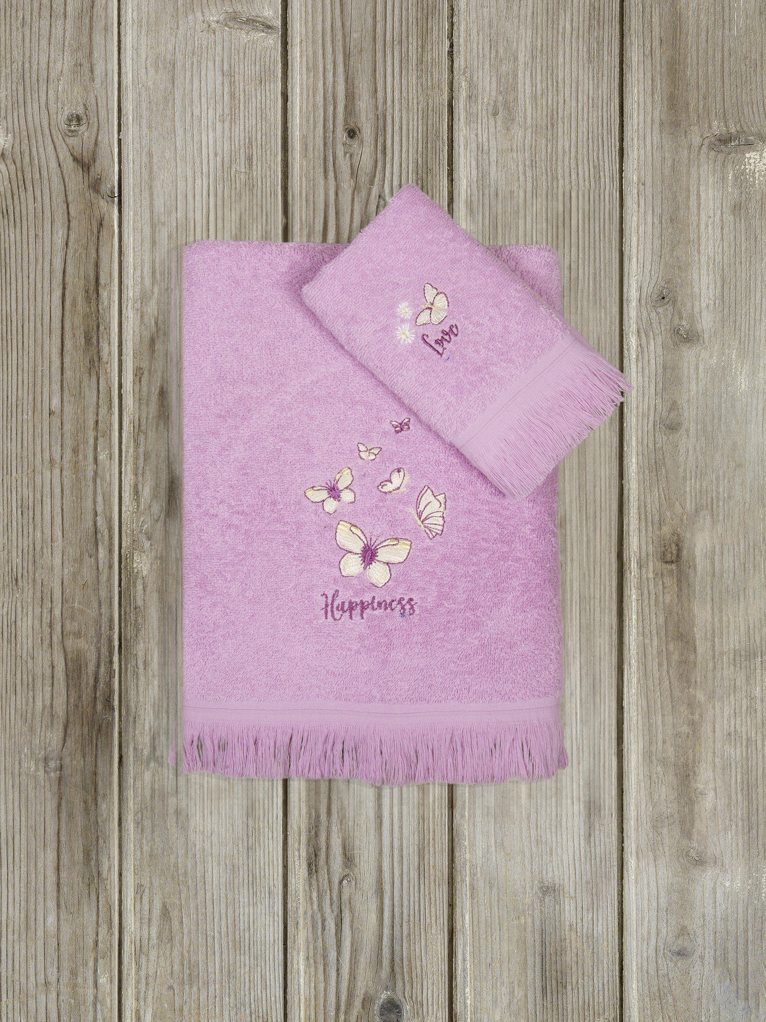 Σετ Πετσέτες 2τμχ (1*30×50 & 1*70×140) Bettina “Nima Home