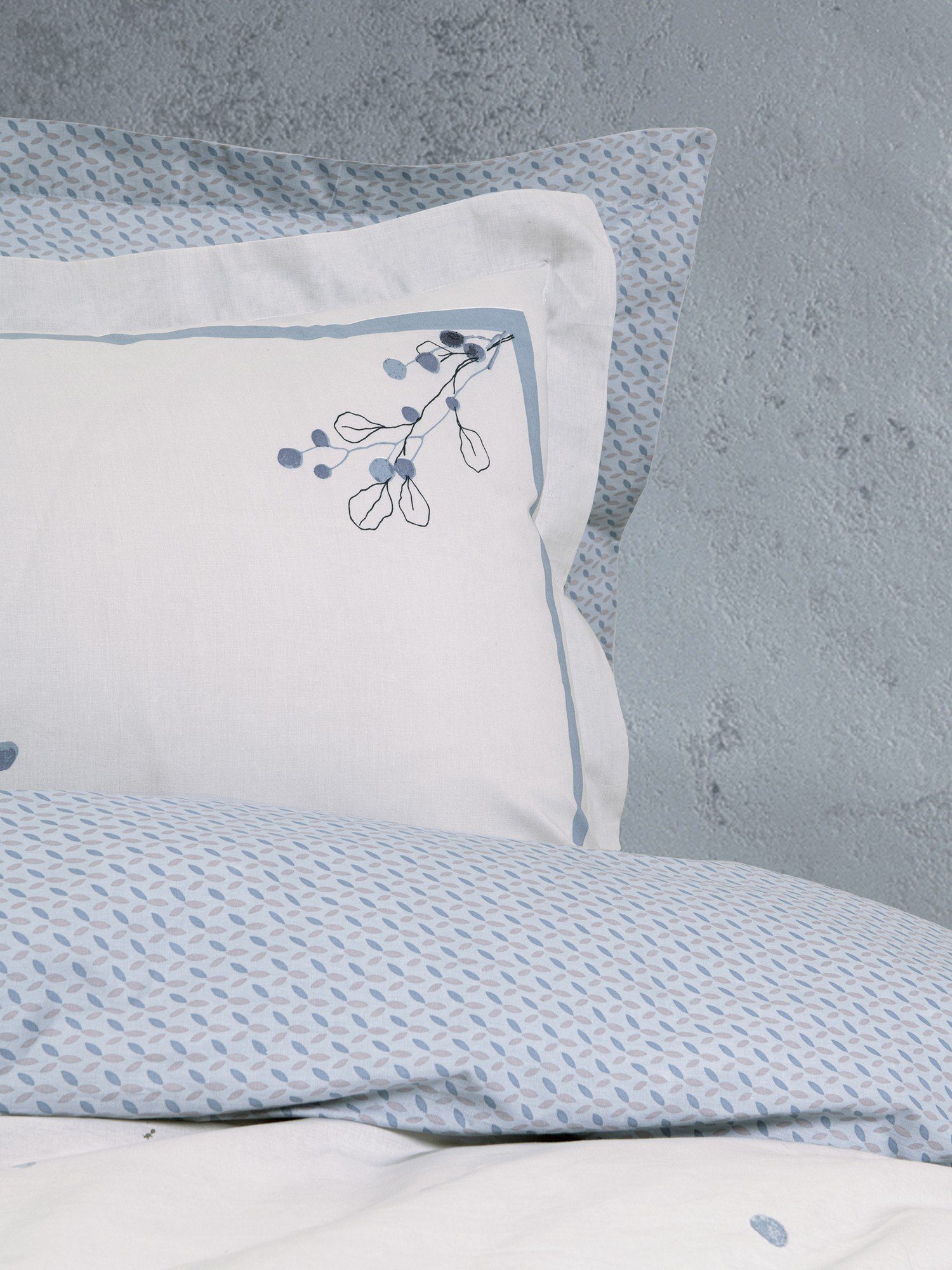 Ζεύγος Μαξιλαροθήκες Oxford 52×72 Ameya “Nima Home”