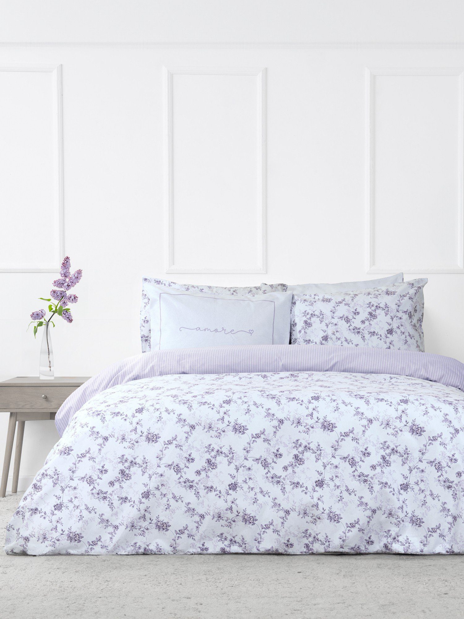 Σετ Σεντόνια Φανελένια Με Λάστιχο 160x200+32 Merlin "Nima Home"