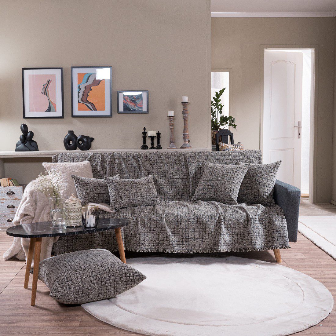 Ριχτάρι Διθέσιου Καναπέ 180x250 Lancaster 03 “Teoran”