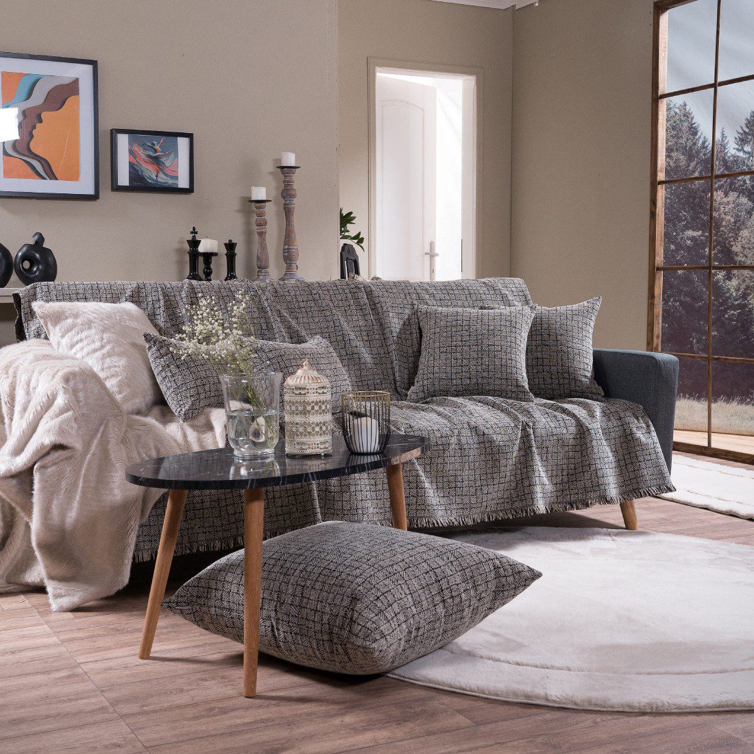 Ριχτάρι Διθέσιου Καναπέ 180x250 Lancaster 03 “Teoran” - Image 3