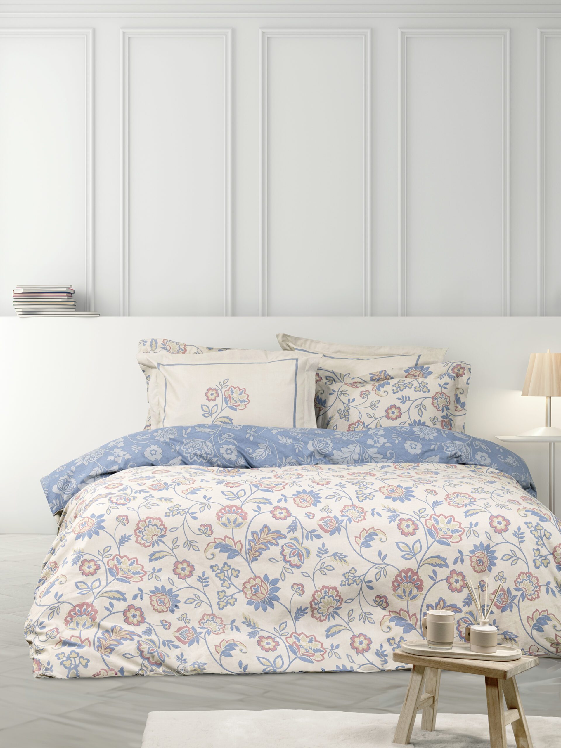 Σετ Σεντόνια Υπέρδιπλα με Λάστιχο - Nivia - Υπέρδιπλα λάστιχο (1 x 160x200+32 + 1 x 240x260 + 2 Μαξιλαροθήκες Oxford 4 πλευρών 52x72+5) "Nima Home"