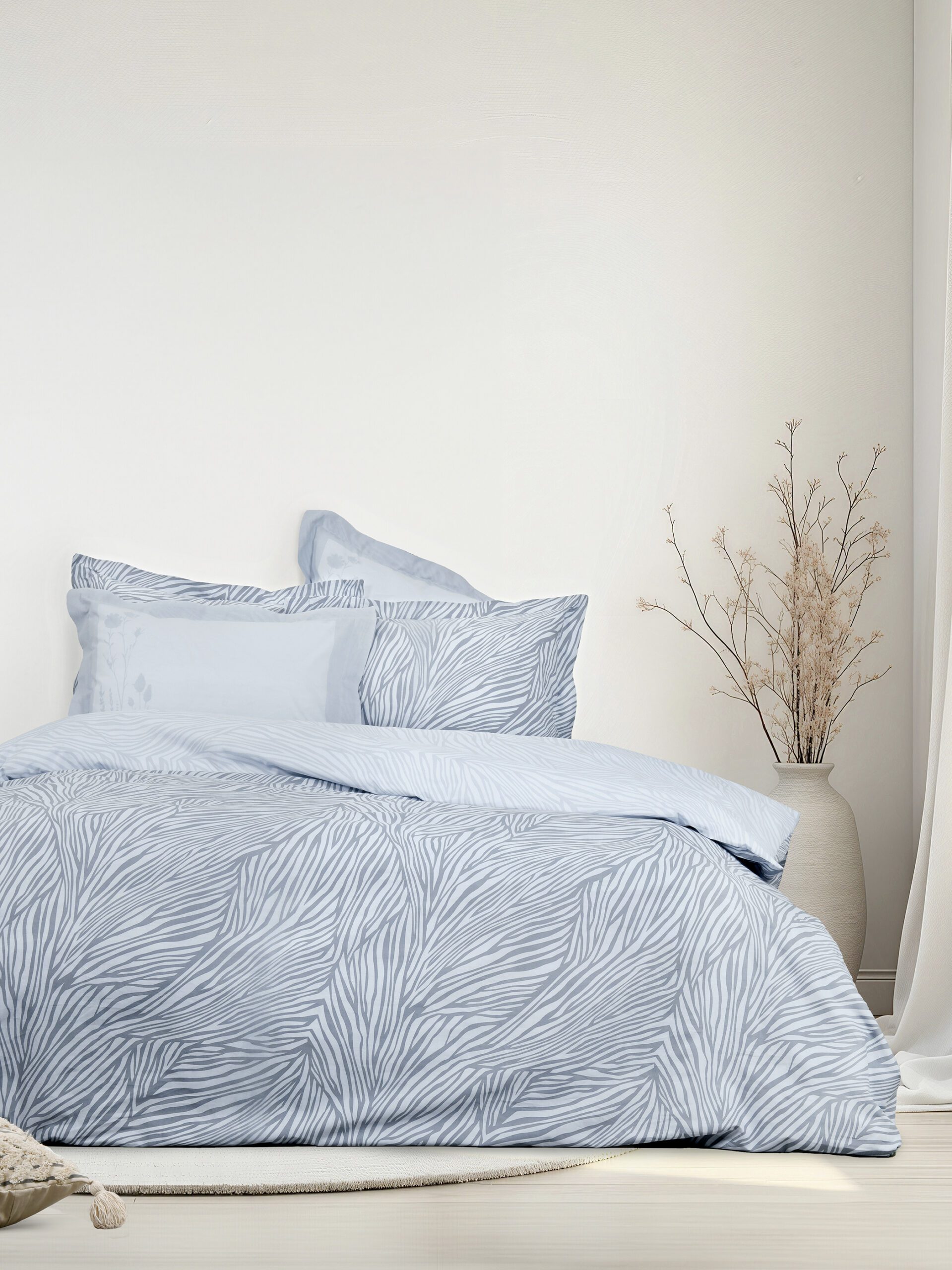 Σετ Σεντόνια Μονά με Λάστιχο - Mocca - Μονά με λάστιχο (1 x 100x200+32 + 1 x 170x260 + 1 Μαξιλαροθήκη Oxford 4 πλευρών 52x72+5) "Nima Home"