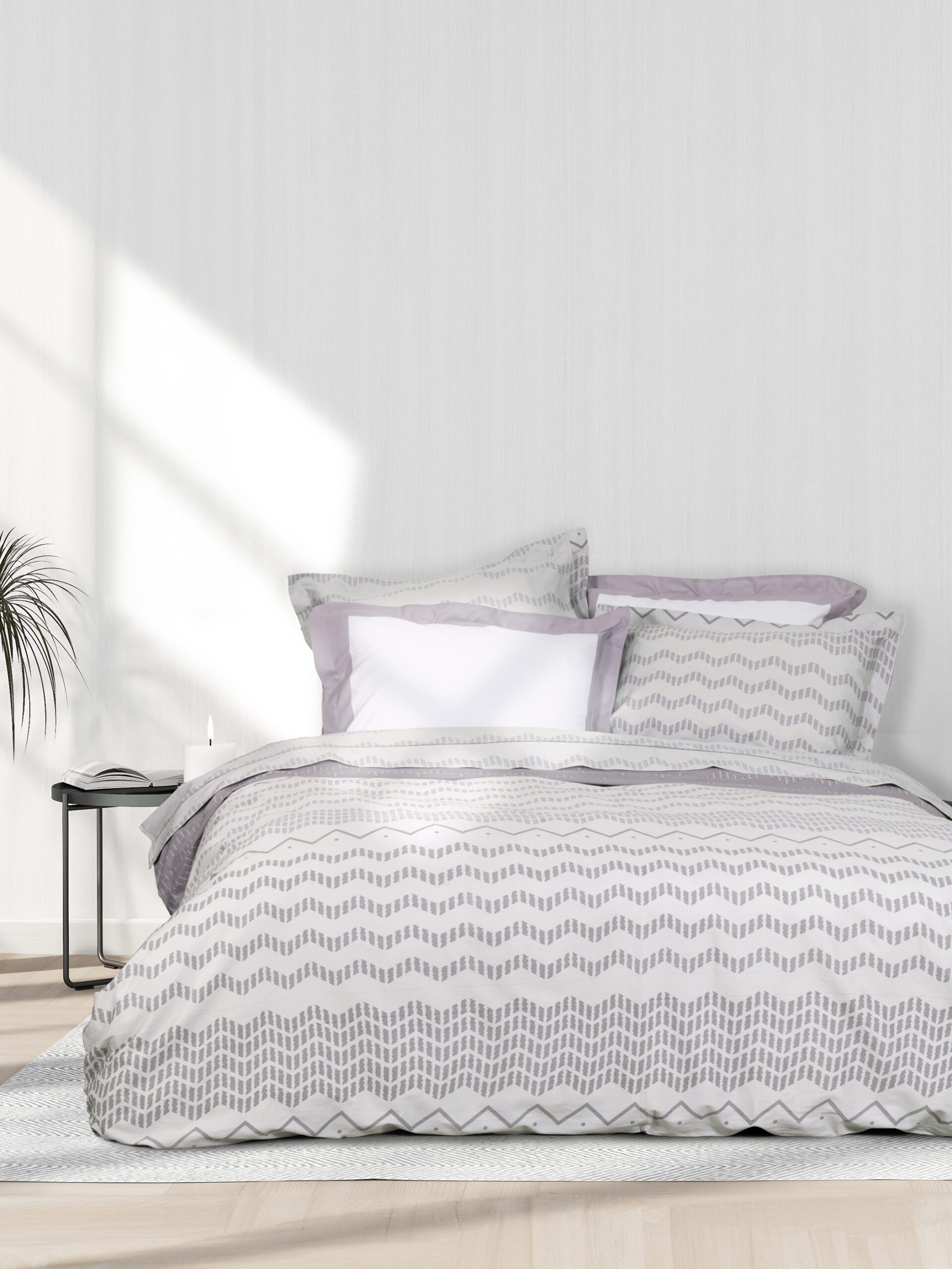 Σετ Σεντόνια Υπέρδιπλα με Λάστιχο - Jeymour - Υπέρδιπλα με λάστιχο (1 x 160x200+32 + 1 x 240x270 + 2 Μαξιλαροθήκες Oxford 4 πλευρών 52x72+5) "Nima Home"