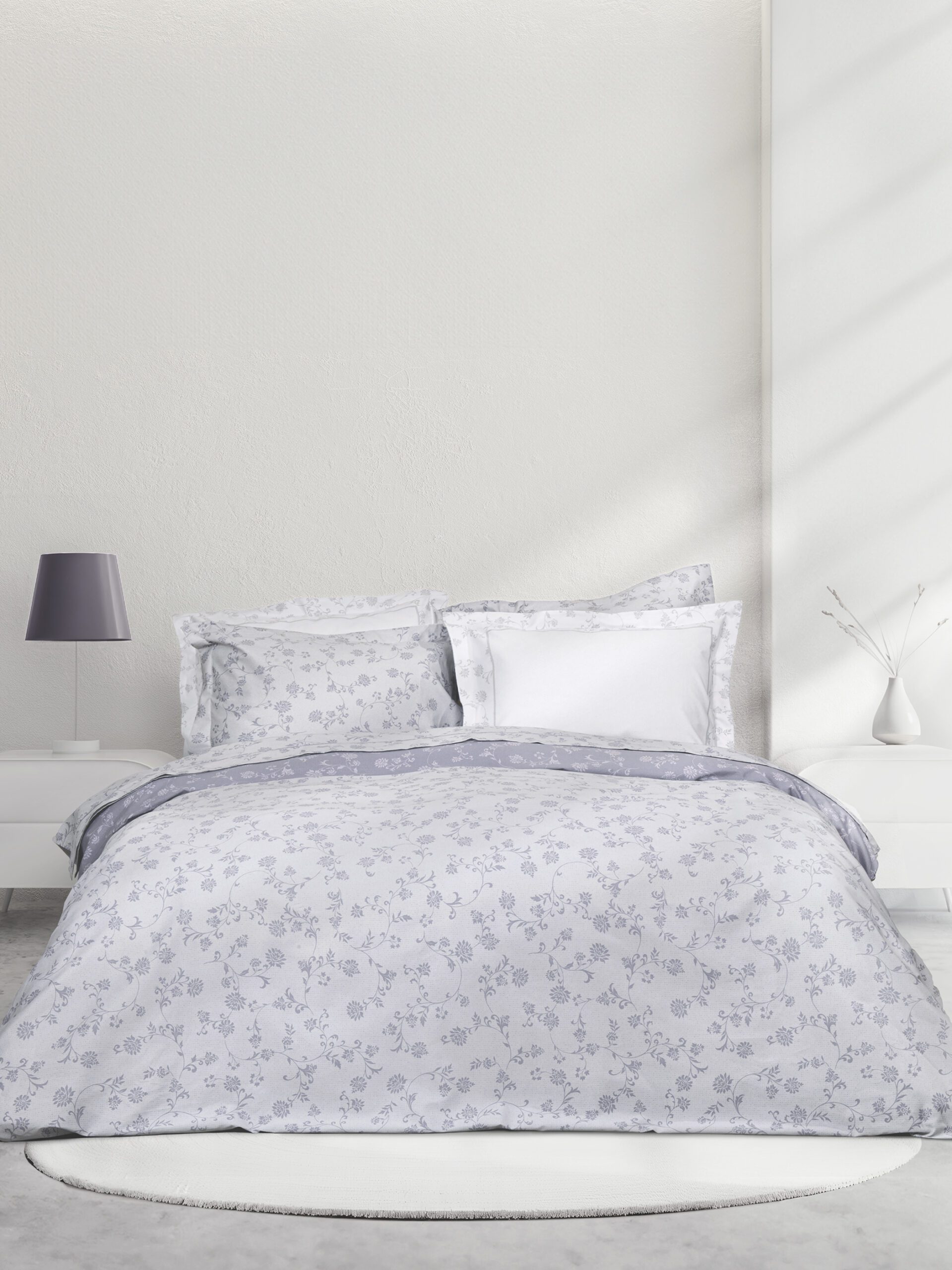 Σετ Σεντόνια Υπέρδιπλα με Λάστιχο - Sirena - Υπέρδιπλα με λάστιχο (1 x 160x200+32 + 1 x 240x270 + 2 Μαξιλαροθήκες Oxford 4 πλευρών 52x72+5) "Nima Home"