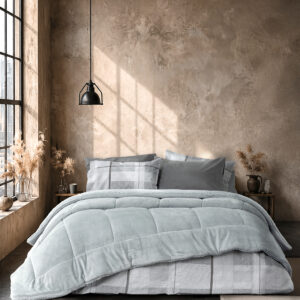 Κουβέρτα/Πάπλωμα Υπέρδιπλο 220x240 - Cira Light Gray - Υπέρδιπλο 220x240 "Nima Home"