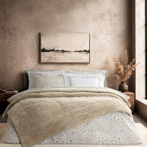 Κουβέρτα/Πάπλωμα Γίγας 240x260 - Peblo Light Beige - Γίγας 240x260 "Nima Home"