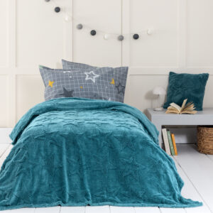 Κουβέρτα Μονή 160x220 - Starrin Blue - Μονή 160x220 "Nima Kids"