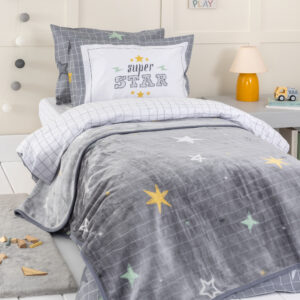 Κουβέρτα Βελουτέ Ημίδιπλη 180x220 - Starlight - Ημίδιπλη 180x220 "Nima Kids"