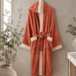 Μπουρνούζι Kimono Glow Spice Terracotta - Medium - Medium "Nima Home"
