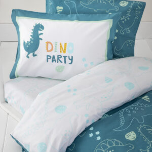 Μαξιλαροθήκες - Dino Party - Μαξιλαροθήκες (2 x 52x72) "Nima Kids"