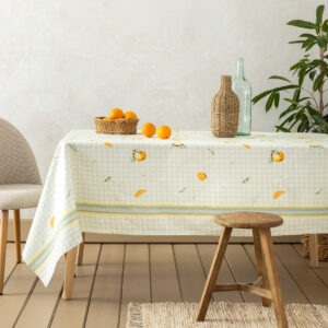Τραπεζομάντηλο 140x140 - Orange Bloom - Τραπεζομάντηλο 140x140 "Nima Home"
