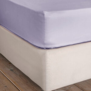 Σεντόνι Μονό Superior Satin - Smoky Lilac - Μονό 160x260 "Nima Home"